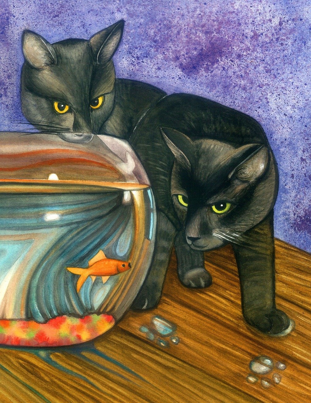 Fishbowl AI Art